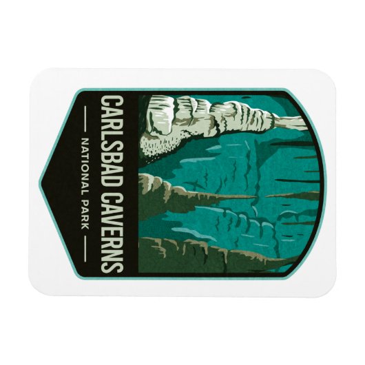 Carlsbad Caverns Nationalpark Magnet (Horizontal)