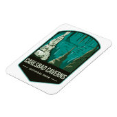 Carlsbad Caverns Nationalpark Magnet (Linke Seite)