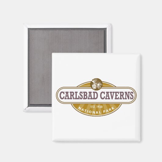 Carlsbad Caverns Nationalpark Magnet (Vorderseite/Rückseite)