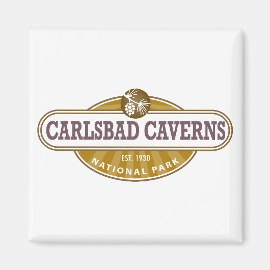 Carlsbad Caverns Nationalpark Magnet (Vorne)