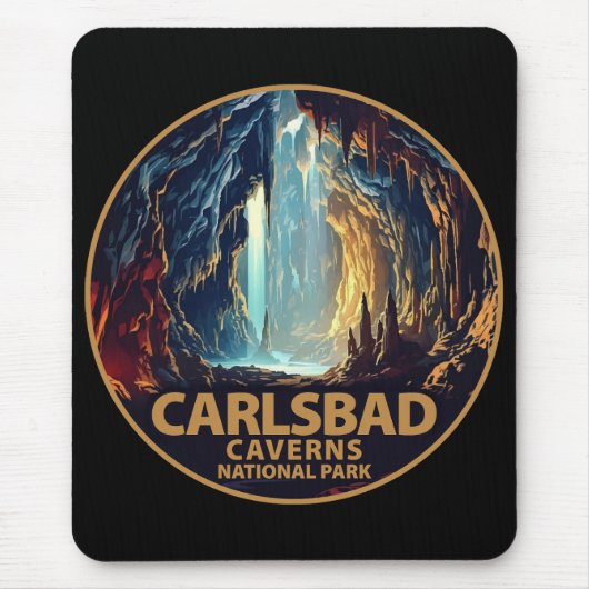 Carlsbad Caverns Nationalpark Mousepad (Vorne)