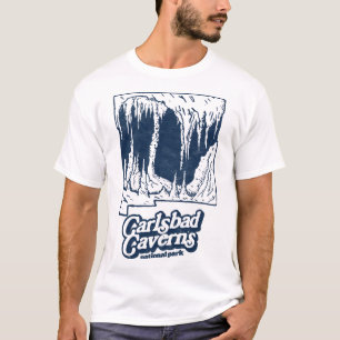 Carlsbad Caverns Nationalpark New Mexico Höhle Ret T-Shirt