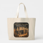 Carlsbad Caverns Nationalpark New Mexico Jumbo Stoffbeutel (Rückseite)