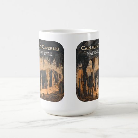 Carlsbad Caverns Nationalpark New Mexico Kaffeetasse (Mittel)