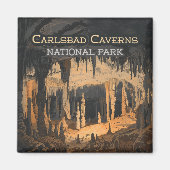 Carlsbad Caverns Nationalpark New Mexico Magnet (Vorne)