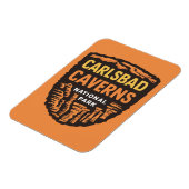 Carlsbad Caverns Nationalpark New Mexico Magnet (Linke Seite)