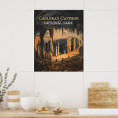 Carlsbad Caverns Nationalpark New Mexico Poster (Küche)