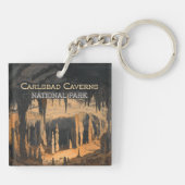 Carlsbad Caverns Nationalpark New Mexico Schlüsselanhänger (Rückseite)