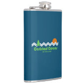 Carlsbad Caverns Nationalpark Retro Flachmann (Rechts)