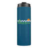 Carlsbad Caverns Nationalpark Retro Thermosbecher (Vorderseite)