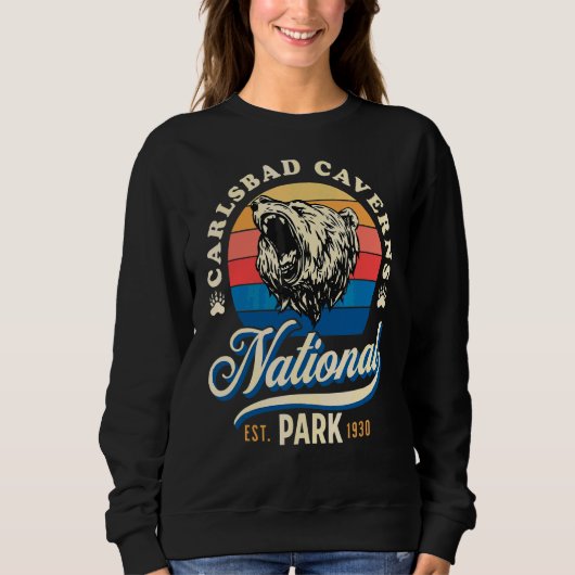 Carlsbad Caverns Nationalpark Sweatshirt (Vorderseite)