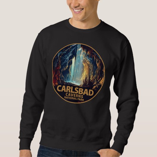 Carlsbad Caverns Nationalpark Sweatshirt (Vorderseite)