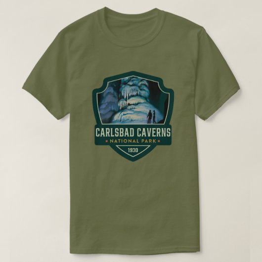 Carlsbad Caverns Nationalpark T-Shirt (Design vorne)