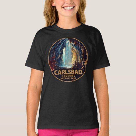 Carlsbad Caverns Nationalpark T-Shirt (Vorderseite)