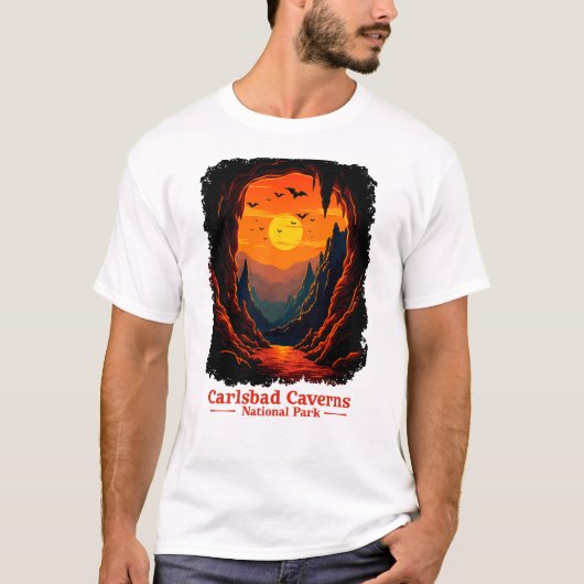 Carlsbad Caverns Nationalpark T-Shirt (Vorderseite)