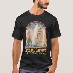 Carlsbad Caverns Nationalpark Vintages Emblem T-Sh T-Shirt