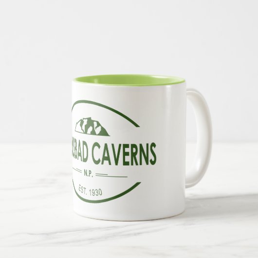 Carlsbad Caverns Nationalpark Zweifarbige Tasse (VorderseiteRechts)