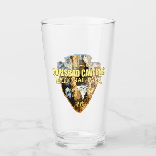 Carlsbad Caverns NP (arrowhead) Glas (Vorderseite)