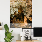 Carlsbad Caverns NP, NM Poster (Heimbüro)