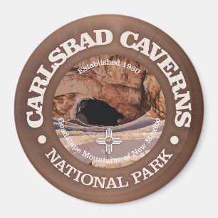 Carlsbad Caverns NP (rd) 2 Magnet