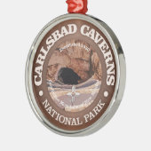 Carlsbad Caverns NP (rd) 2 Ornament Aus Metall (Links)