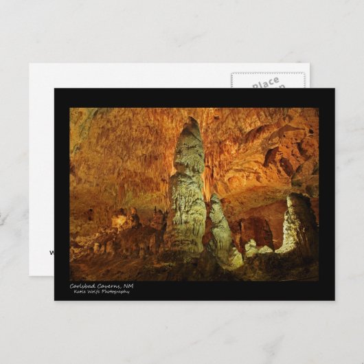 Carlsbad Caverns Postkarte (Vorne/Hinten)