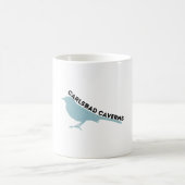 Carlsbad Caverns Spottdrossel Park Logo Kaffeetasse (Mittel)