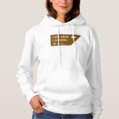 Carlsbad Caverns Zeichen Hoodie (Vorderseite)