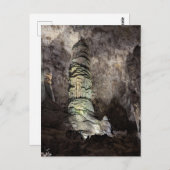 Carlsbad Höhle New Mexico Postkarte (Vorne/Hinten)