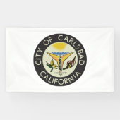 Carlsbad (Kalifornien) City Siegel Banner (Horizontal)