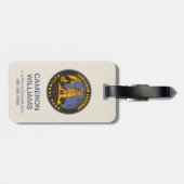 Carlsbad National Park Gepäckanhänger (Rückseite horizontal)