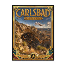 Carlsbad New Mexico Vintage Art Deco Golden Age