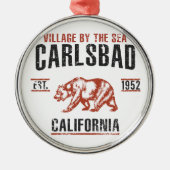 Carlsbad Ornament Aus Metall (Vorne)