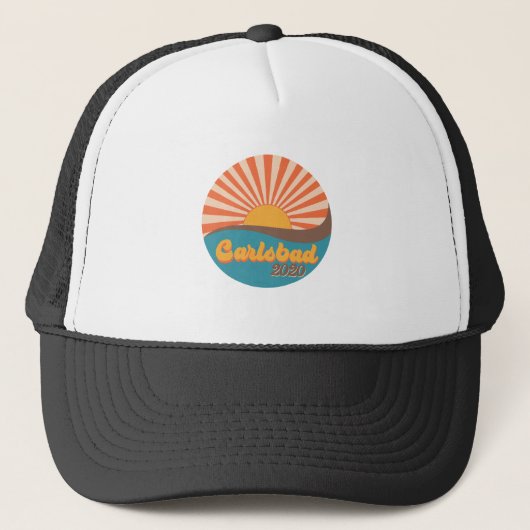Carlsbad Truckerkappe (Vorderseite)