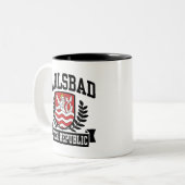 Carlsbad Zweifarbige Tasse (Vorderseite Links)