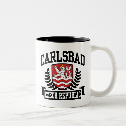 Carlsbad Zweifarbige Tasse (Rechts)