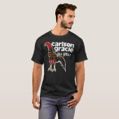 Carlson Gracie Team Logo Rooster Essential  T-Shirt (Vorne ganz)