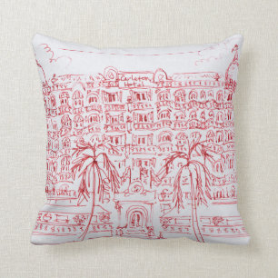 Carlton Hotel, Cannes, Frankreich Kissen