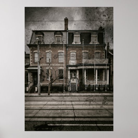 Carlton Street No 9 Old Film Version Poster (Vorne)