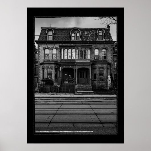 Carlton Street Nr. 17 mit Border Poster (Vorne)