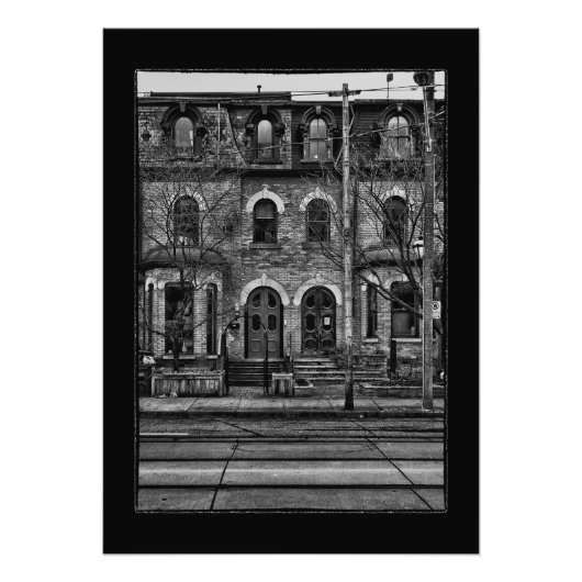 Carlton Street Nr. 3 mit Border Fotodruck (Vorne)