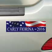 Carly Fiorina 2016 Autoaufkleber (Auf Auto)