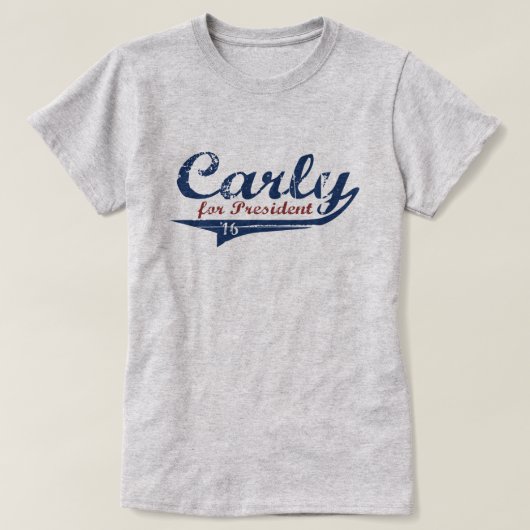 Carly Fiorina 2016 Swash T-Shirt (Design vorne)