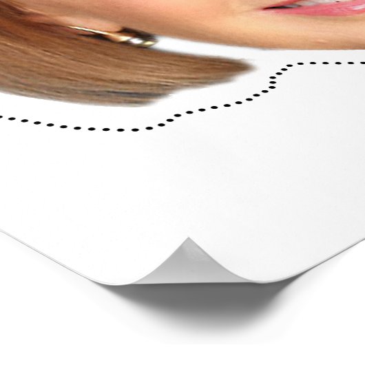 Carly Fiorina Costume Poster (Ecke)