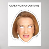 Carly Fiorina Costume Poster (Vorne)