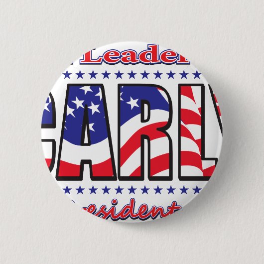 Carly Fiorina für den Präsidenten Button (Vorderseite)