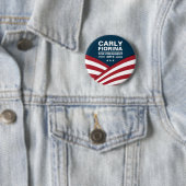 Carly Fiorina für Präsidenten 2016 Button (Beispiel)