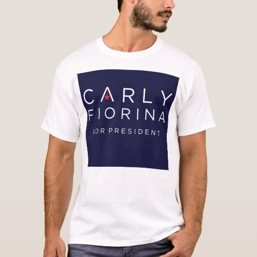 Carly Fiorina für Präsidenten T-shirt (Vorderseite)