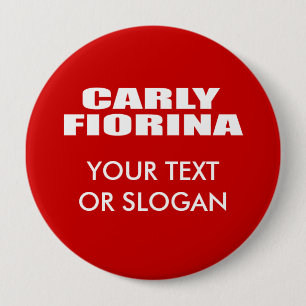 CARLY FIORINA FÜR SENAT BUTTON