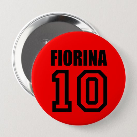 CARLY FIORINA-KAMPAGNEN-GANG BUTTON (Vorne & Hinten)